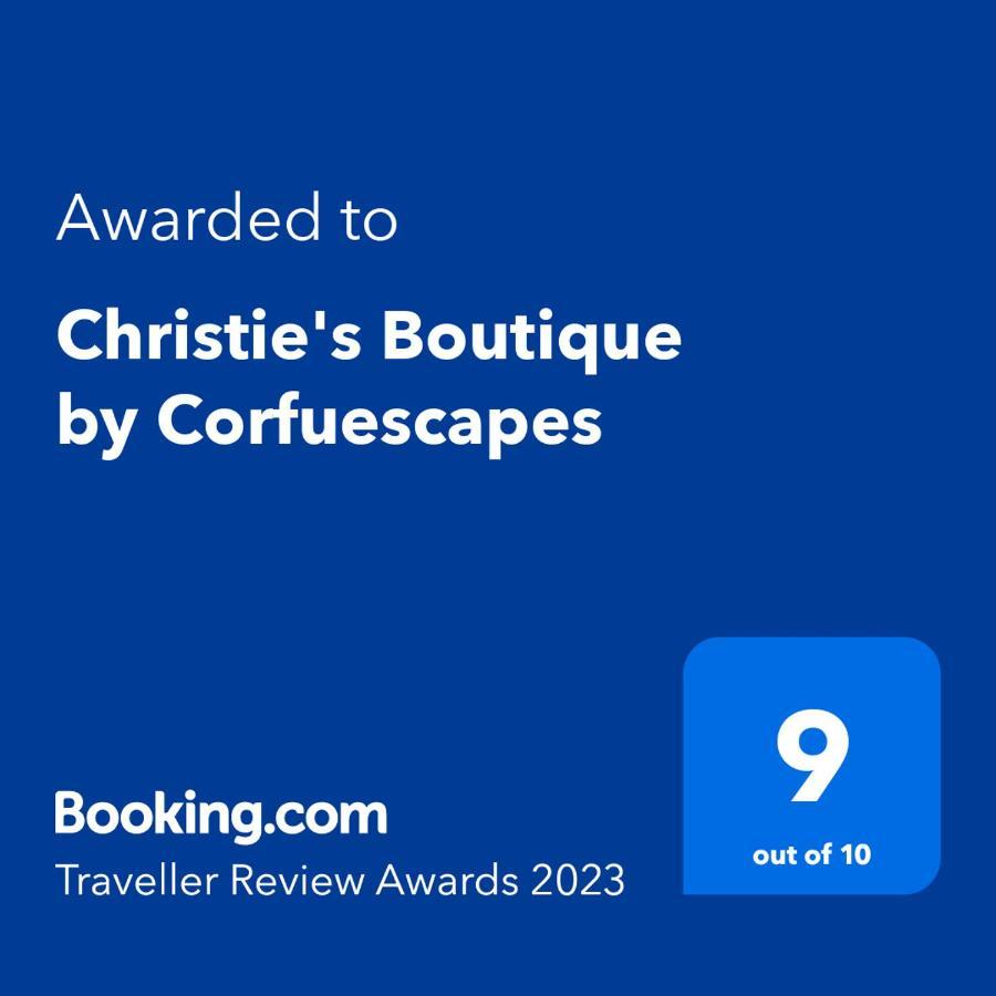 Christie'S Boutique By Corfuescapes Leilighet Alepou Eksteriør bilde